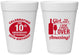 Personalized Birthday 16 oz Foam Cups - 40th | 20151