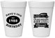 Personalized Birthday 16 oz Foam Cups - 50th Classic Car | 20156