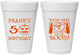Personalized Birthday 16 oz Foam Cups - 50th Halloween | 20157