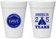Personalized Birthday 16 oz Foam Cups - Cheers To 25 Years | 20164