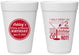 Personalized Birthday 16 oz Foam Cups - 30th | 20172