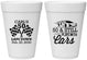 Personalized Birthday 16 oz Foam Cups - 50th Race Car | 20187