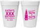 Personalized Birthday 16 oz Foam Cups - 30th Flirty At Thirty | 20191