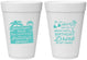 Personalized Birthday 16 oz Foam Cups - Beach | 20201