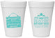 Personalized Birthday 16 oz Foam Cups - Beach | 20211