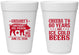 Personalized Birthday 16 oz Foam Cups - 60th Barbeque Bbq | 20217
