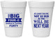 Personalized Birthday 16 oz Foam Cups - 40th | 20225
