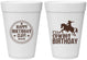 Personalized Birthday 16 oz Foam Cups - Cowboy | 20229