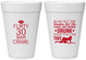 Personalized Birthday 16 oz Foam Cups - 30th Bar Crawl | 20233