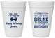 Personalized Birthday 16 oz Foam Cups - 40th | 20237