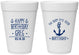 Personalized Birthday 16 oz Foam Cups - Oh Ship Nautical | 20238