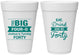 Personalized Birthday 16 oz Foam Cups - 40th | 20243
