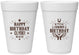 Personalized Birthday 16 oz Foam Cups - Cowboy | 20244