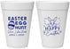 Personalized Easter 16 oz Foam Cups - Egg Hunt Bunny | 210005