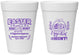 Personalized Easter 16 oz Foam Cups - Eggcited For Hunt Bunny | 210006