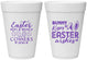 Personalized Easter 16 oz Foam Cups - Bunny Kisses Eggs | 210014