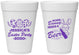 Personalized Easter 16 oz Foam Cups - Bunny Needs A Beer | 210018
