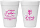 Personalized Easter 16 oz Foam Cups - Jesus Is Alive | 210027