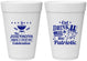 Personalized 4th Of July 16 oz Foam Cups - Eat Drink Patriotic | 220003