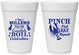 Personalized 4th Of July 16 oz Foam Cups - Pink Peel Crawfish | 220011