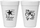 Personalized 4th Of July 16 oz Foam Cups - Beach Merica Yall | 220028