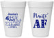 Personalized 4th Of July 16 oz Foam Cups - Nautical Anchor | 220035