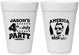 Personalized 4th Of July 16 oz Foam Cups - Bbq Lincoln | 220036