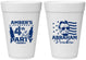 Personalized 4th Of July 16 oz Foam Cups - Abraham Drinkin | 220037