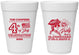 Personalized 4th Of July 16 oz Foam Cups - Patriot | 220038
