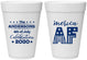 Personalized 4th Of July 16 oz Foam Cups - Merica Af | 220041