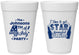 Personalized 4th Of July 16 oz Foam Cups - Star Spangled Hammered | 220049