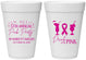 Personalized Awareness 16 oz Foam Cups - Drink For Pink | 230001