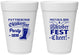 Personalized Oktoberfest 16 oz Foam Cups - Pretzel | 240001