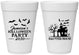 Personalized Halloween 16 oz Foam Cups - Haunted House | 250006