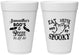 Personalized Halloween 16 oz Foam Cups - Ghost Spooky Boo | 250007