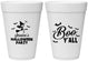 Personalized Halloween 16 oz Foam Cups - Witch Boo | 250015
