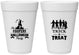 Personalized Halloween 16 oz Foam Cups - Trick Or Treat | 250019