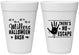 Personalized Halloween 16 oz Foam Cups - Zombie | 250025