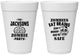 Personalized Halloween 16 oz Foam Cups - Zombie Brain | 250026