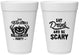 Personalized Halloween 16 oz Foam Cups - Eat Drink Be Scary | 250033