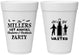 Personalized Halloween 16 oz Foam Cups - Werewolf Witch | 250039