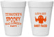 Personalized Halloween 16 oz Foam Cups - Ghost Sheet Faced | 250044