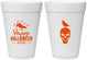 Personalized Halloween 16 oz Foam Cups - Skeleton | 250056