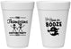 Personalized Halloween 16 oz Foam Cups - Boos And Booze | 250058