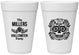Personalized Halloween 16 oz Foam Cups - Sugar Skull | 250061