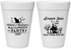 Personalized Halloween 16 oz Foam Cups - Haunted House | 250071