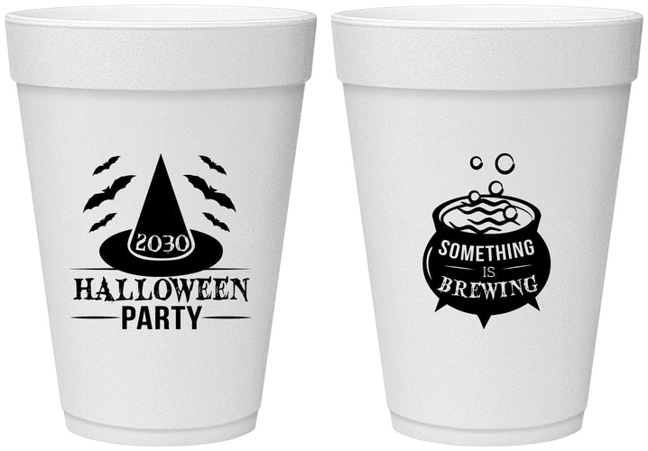 Personalized Halloween 16 oz Foam Cups - Witch | 250085