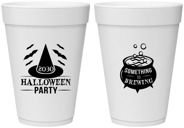 Personalized Halloween 16 oz Foam Cups - Witch | 250085