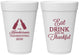 Personalized Thanksgiving 16 oz Foam Cups - Eat Drink Thankful | 260001
