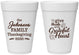 Personalized Thanksgiving 16 oz Foam Cups - Grateful | 260006